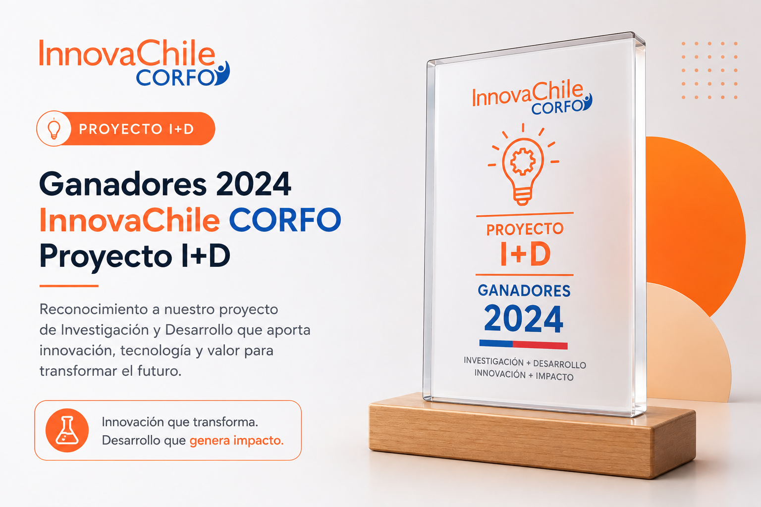 InnovaChile Corfo ID 2024 award winner